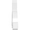 Ekena Millwork Ericson Architectural Grade PVC Gable Bracket, 36"W x 22 1/2"H x 4"D x 4"F, 15/12 Pitch GBP036X23X0404ERI00 - alternate 4